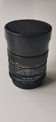 Leica Elmarit-R 90mm f/2.8 met Kipon EOS adapter