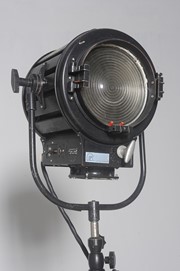 flitsinstallatie voor mode -reklamefotograaf