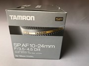 Tamron 10-24 mm. f/3.5-4.5 mm