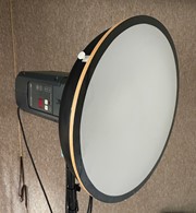 Compuls 165 + Beauty Dish + Difuser + Flitsbuis