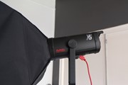2 gebruikte studio lampen 