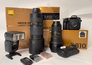 NIKON D810+24-70mm+80-400mm+MB-D12+Metz 64 AF-1