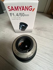 Samyang f1.4/50mm AS UMC voor Pentax