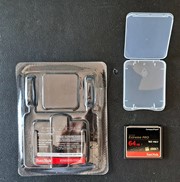 Aangeboden 64 GB geheugencard