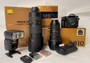 NIKON D810+24-70mm+80-400mm+MB-D12+Metz 64 AF-1
