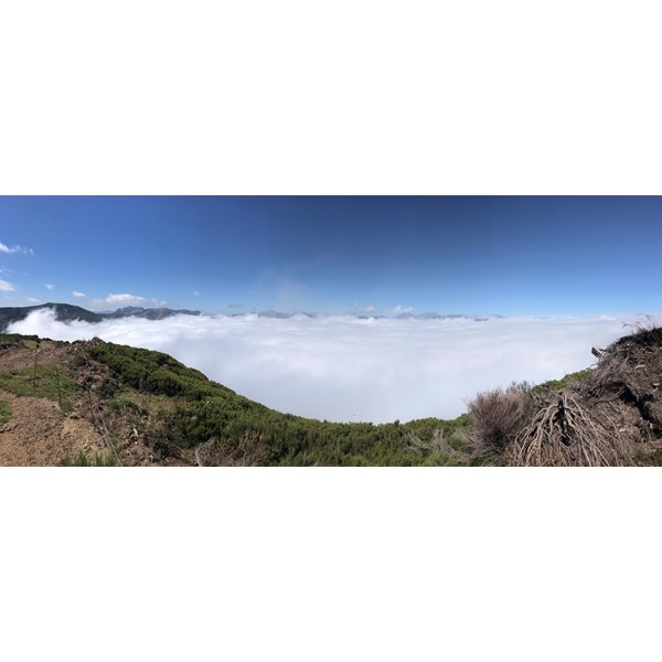 Panorama hoger gelegen punt Picos de Europe